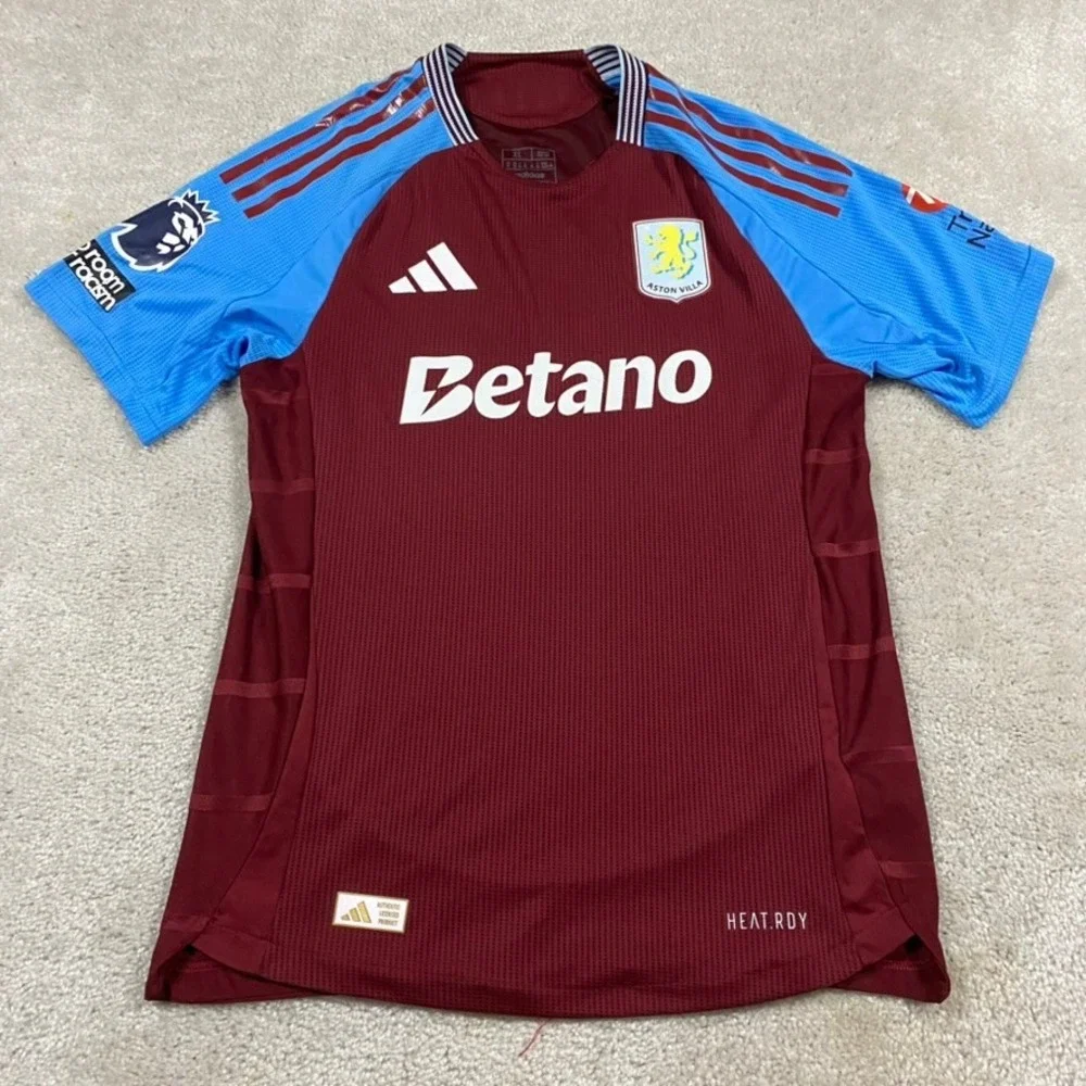 Adidas Aston Villa Jersey Mens XL 2024-25 Home Duran 9 Soccer Football Kit